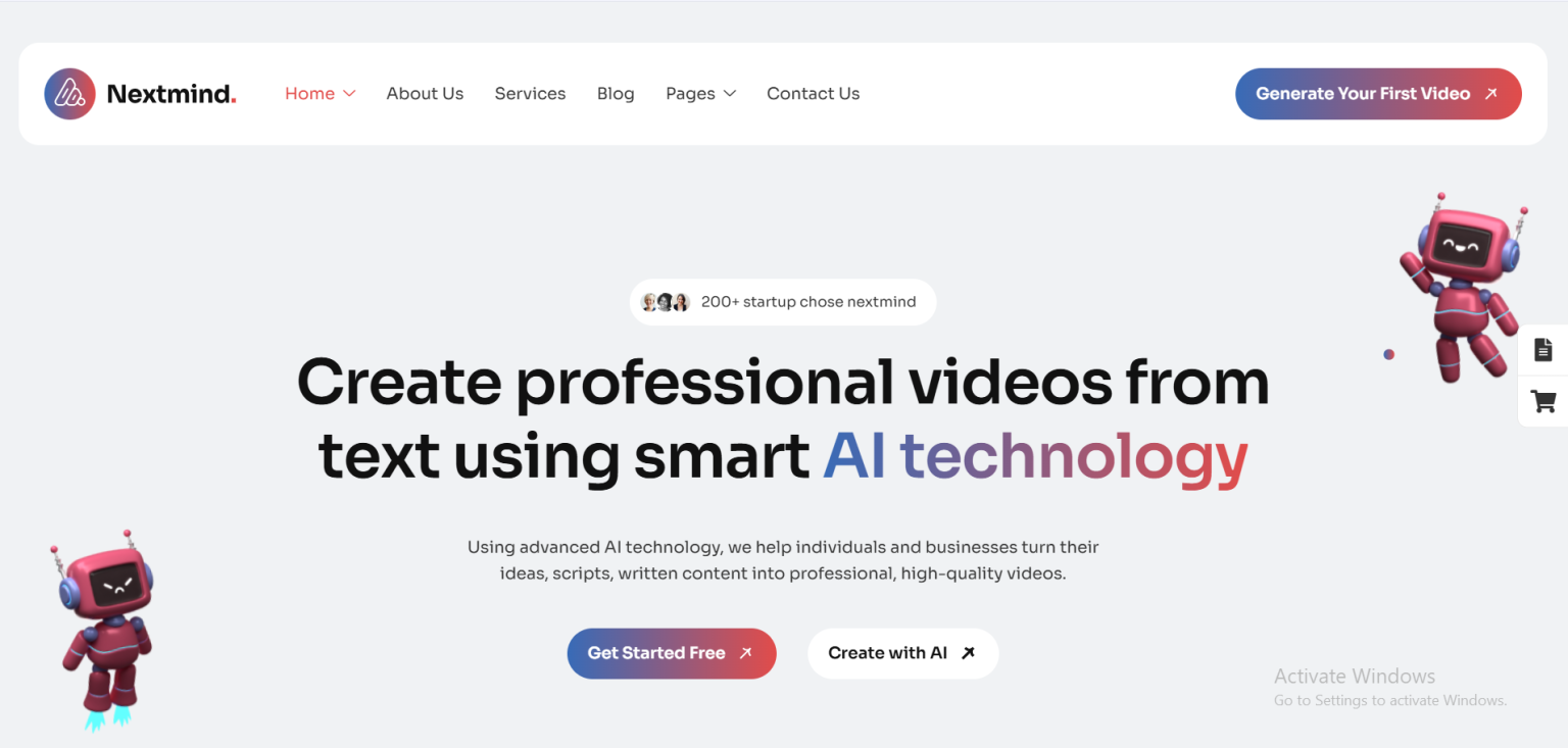 https://demo.awaikenthemes.com/nextmind/ai-video/